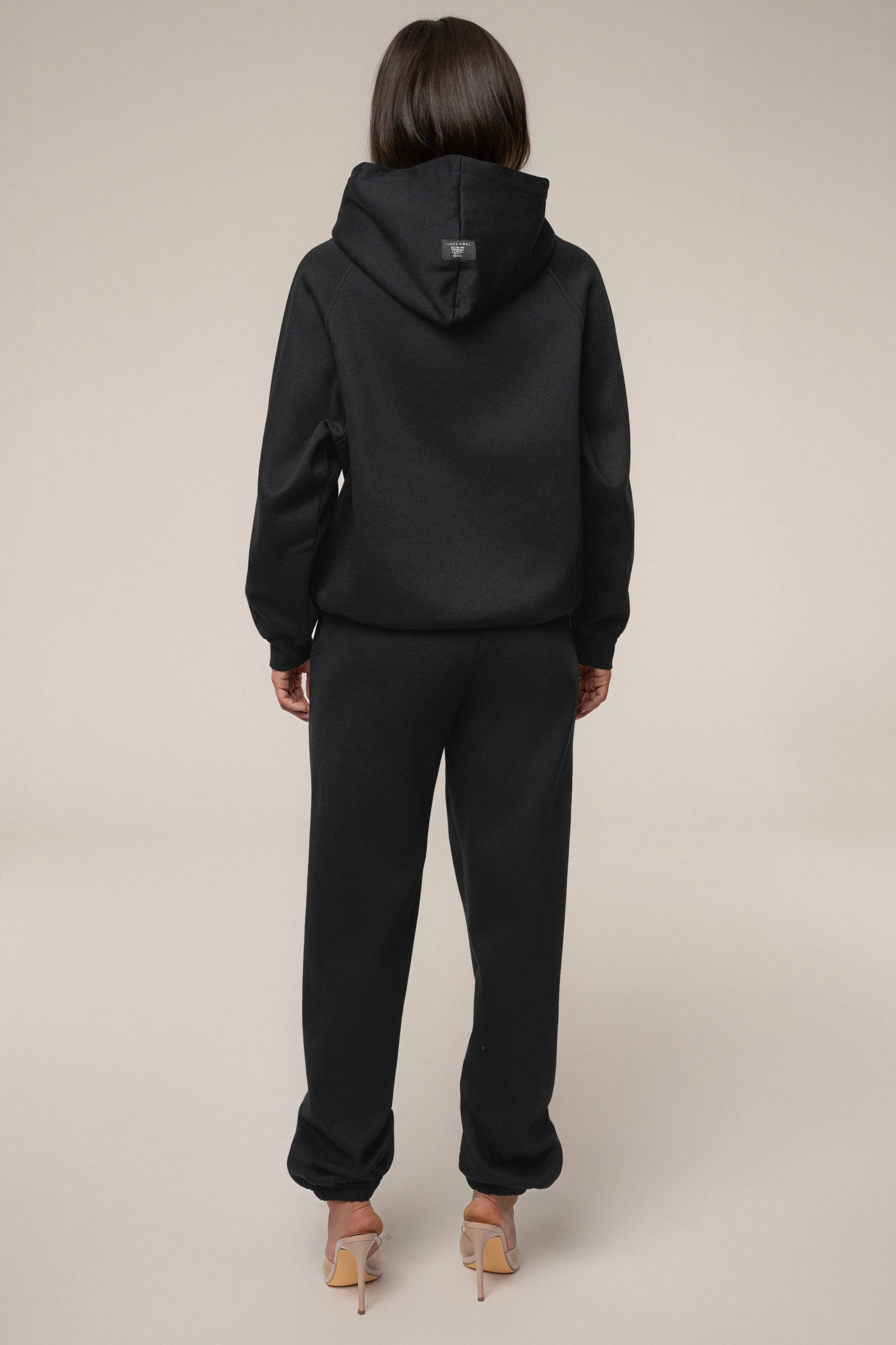 Black JLUXLABEL Logo Sweatpants - Image 14