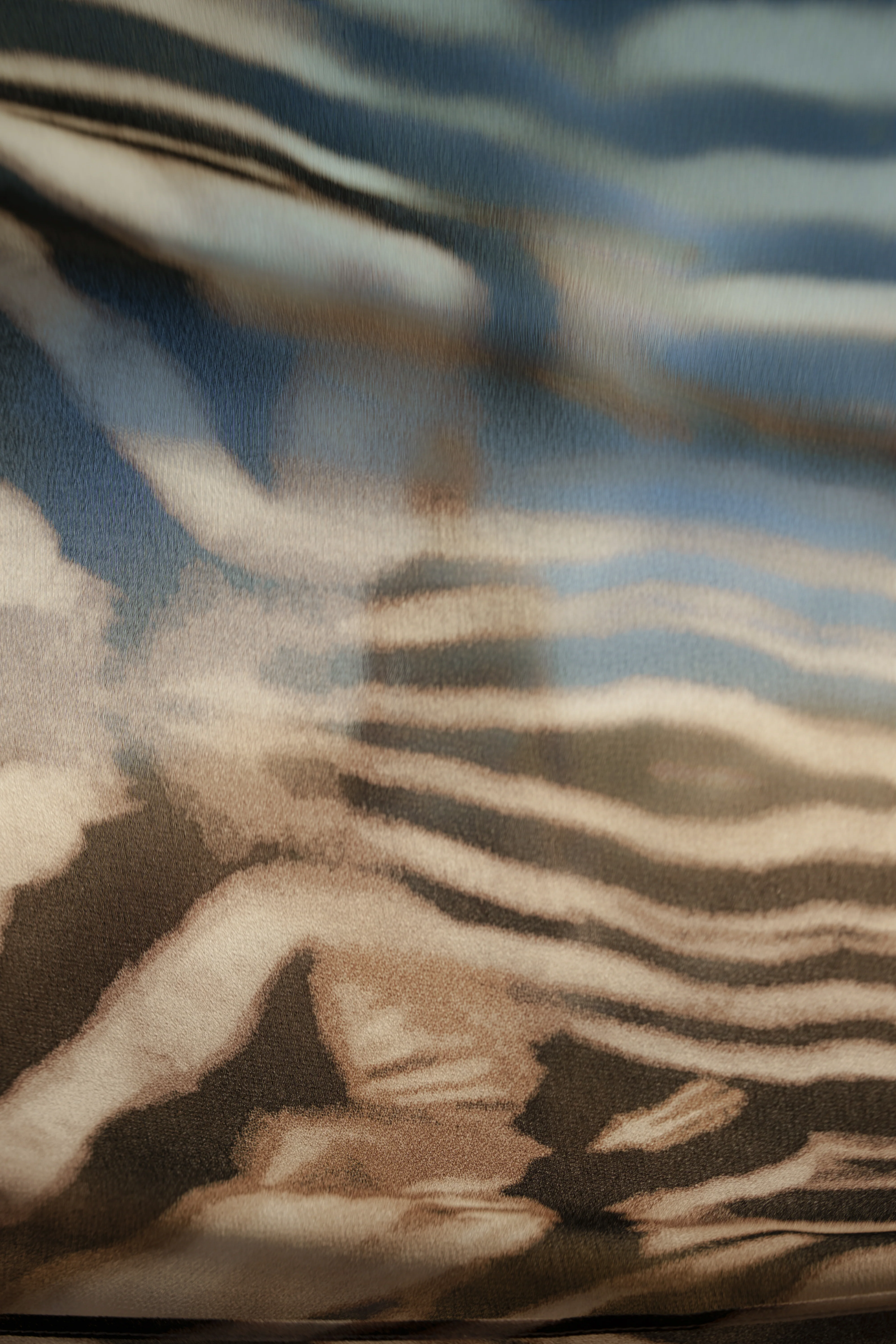 Brown Zebra Print Shadow Safari Scarf - Image 22