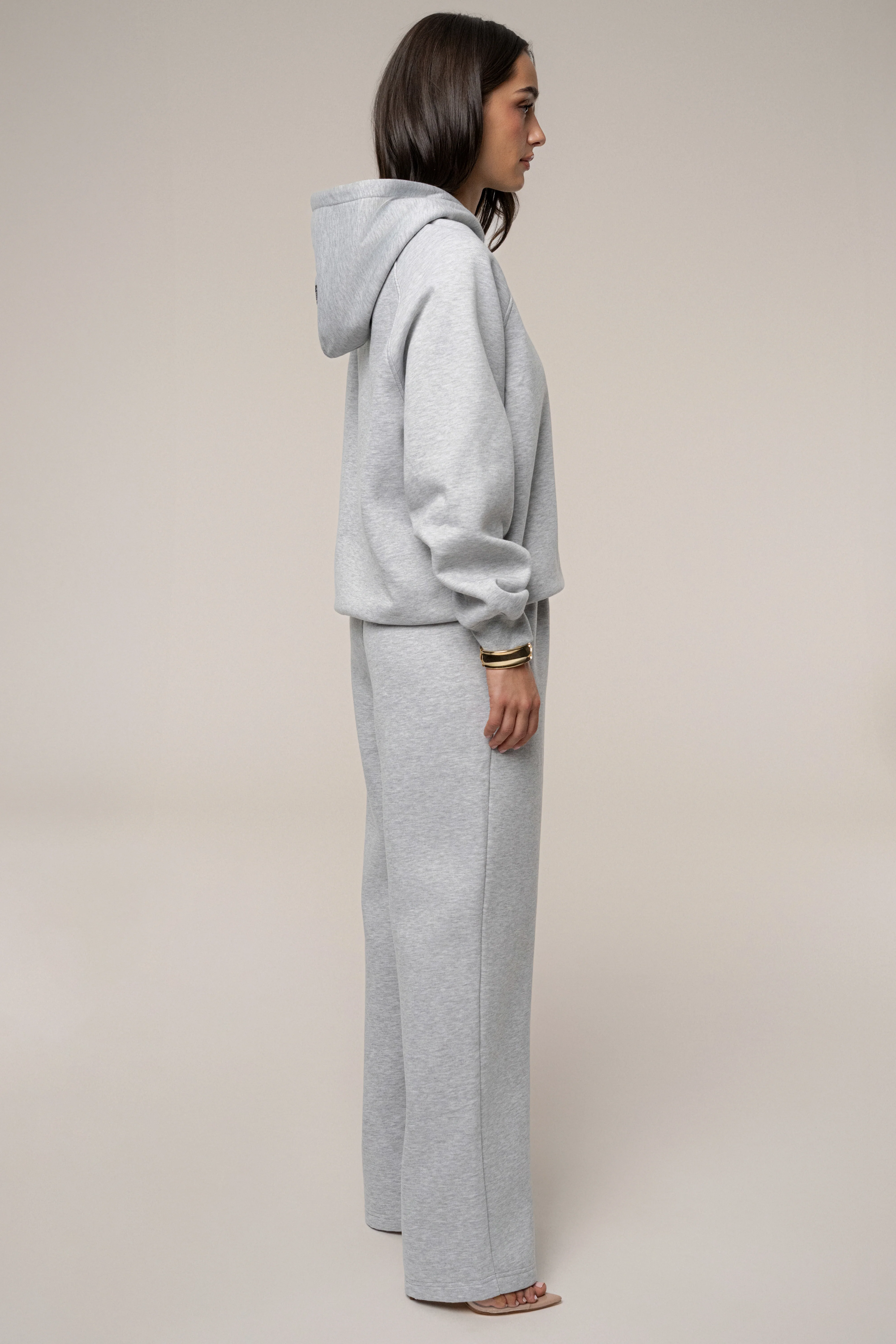 Heather Grey JLUXLABEL Logo Pullover Hoodie - Image 13